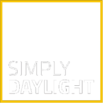 SimplyDaylight logo white