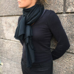 Sjal cashmere - sort