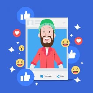 Influencer illustration