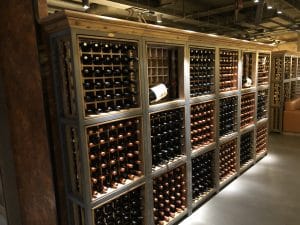 Fazenda bar wine racks