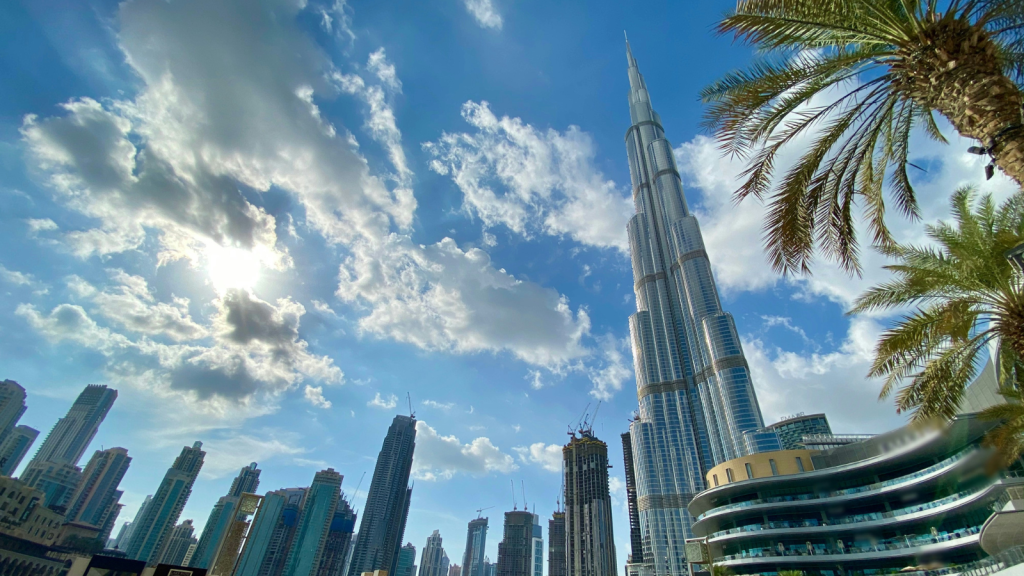 City of Dubai photo featuring the Burj Khalifa and the Siren office in Dubai