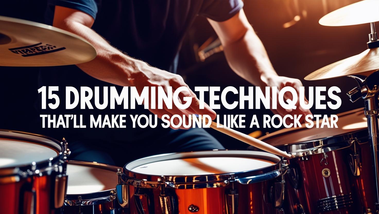 15 Drumming Techniques That'll Make You Sound Like a Rock Star (Warning: #8 Is a Game Changer!) 1 Siren Stories Independent Entertainment Agency Staffordshire Films Books Music
