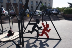Public-Art Object "Archetypes of Subconscious", Almaty, 2013