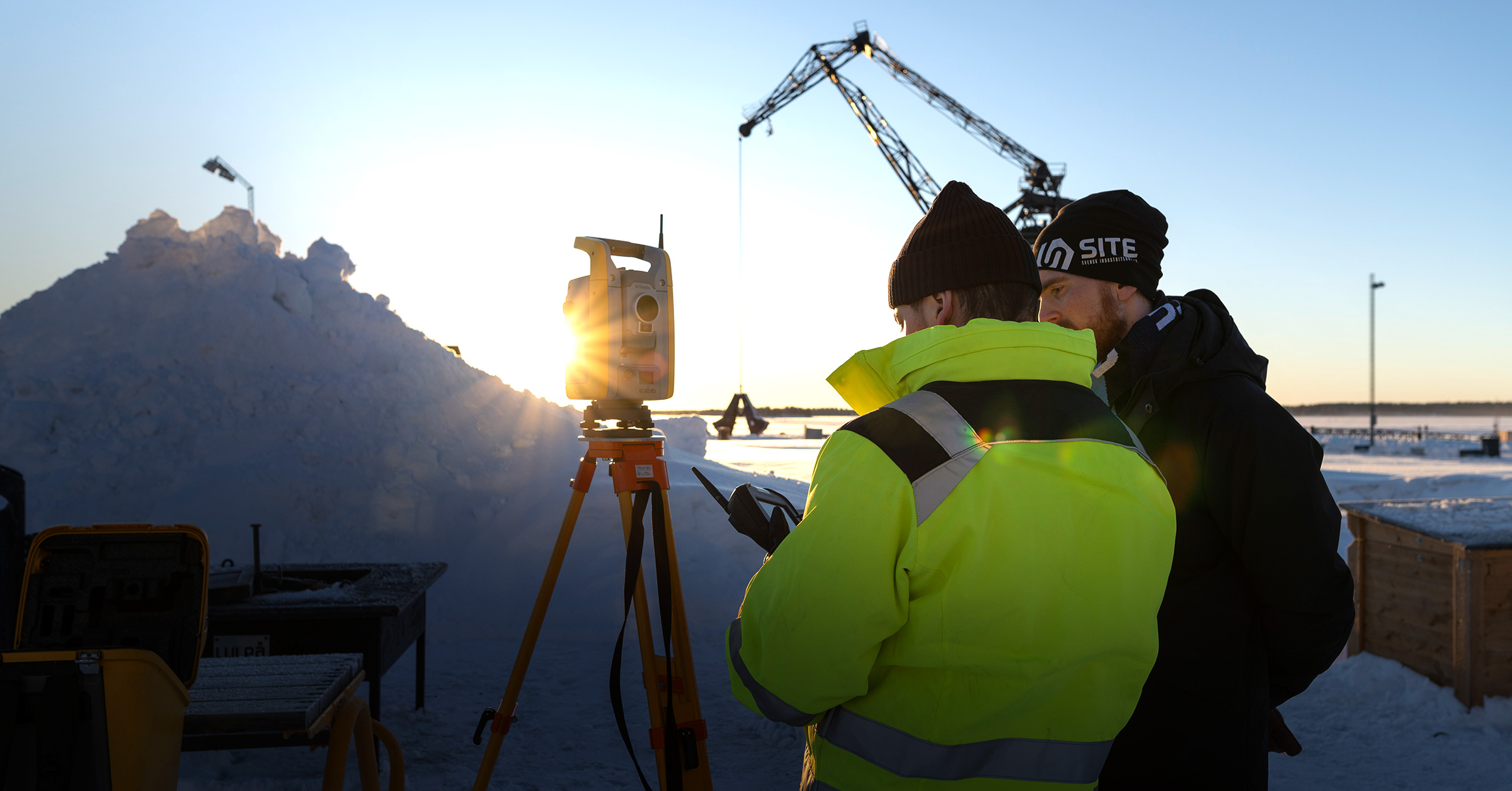 Totalstation Trimble S6 inmätning SITE