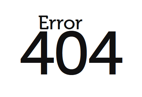 404 error - feil