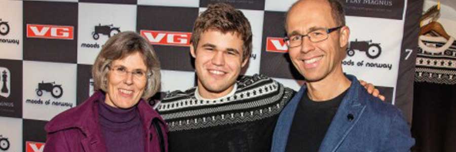 Magnus Carlsen - familie