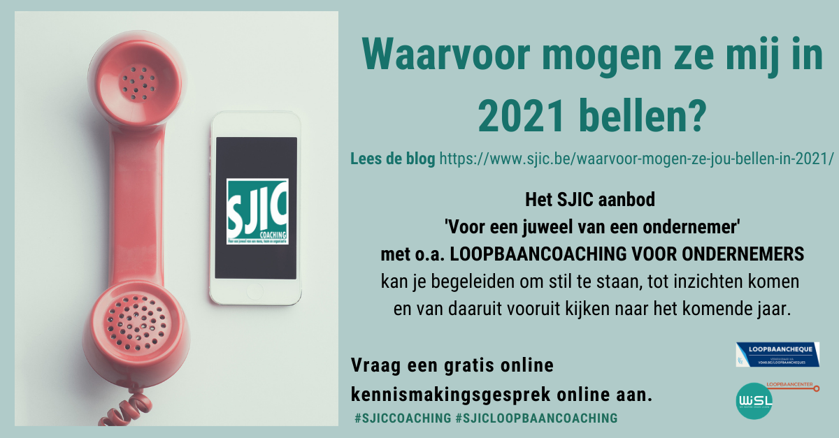 waarvoor mogen ze mij in 2021 bellen?