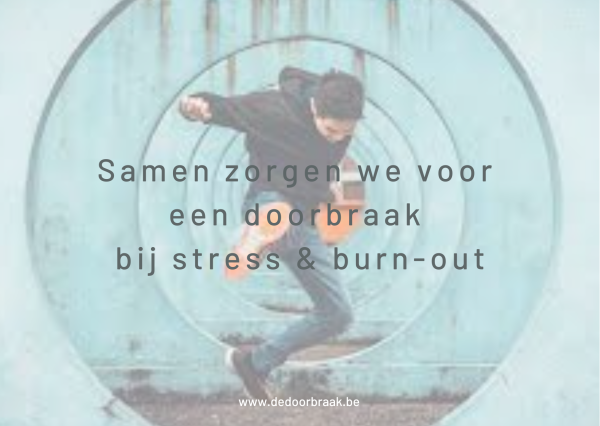 Samen zorgen we voor een doorbraak bij stress en burn-out