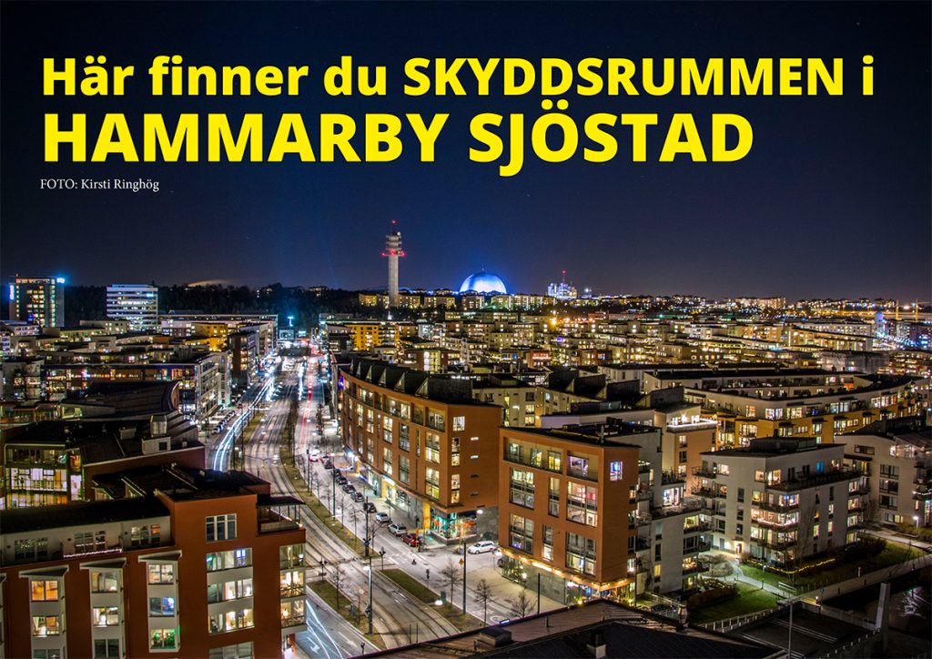 skyddsrum i hammarby sjöstad