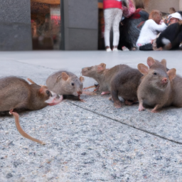 rats in the city