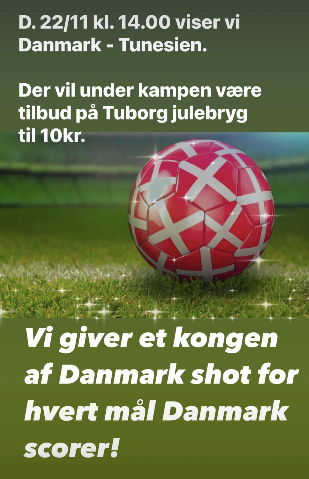 Her kan du se Danmarks VM-kampe - Skagen