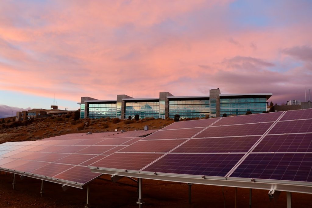 Photo solar panels