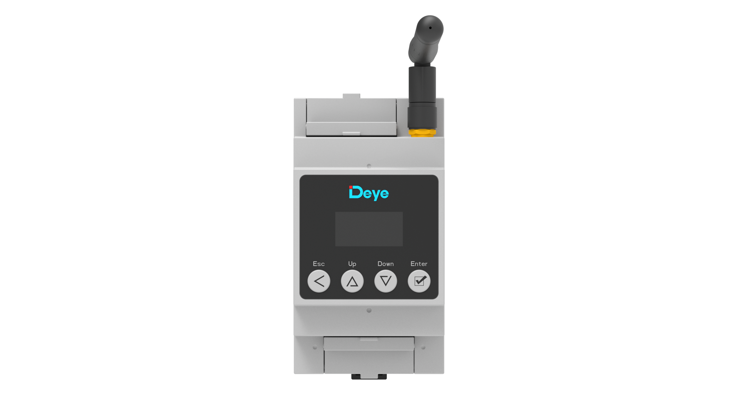 Deye SUN-SMART-CT01 smart-meter med LoRa-antenne
