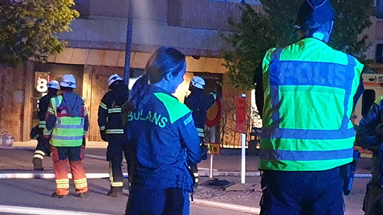 Blåljuspersonal, Polis, Ambulans, Räddningstjänst, Brandman