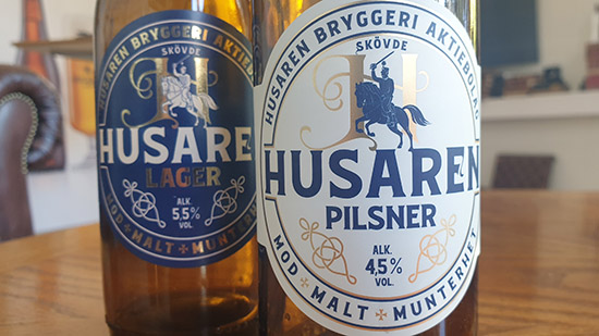 Husaren lager och Husaren pilsner