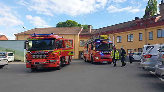 Brandlarm Skövde Energi, Badhusgatan Skövde