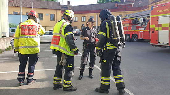 Brandlarm Skövde Energi, Badhusgatan Skövde