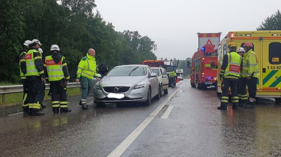 Personbilskrock,Östra leden i Skövde