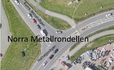 Södra Metallrondellen, Stallsikens Handelsområde