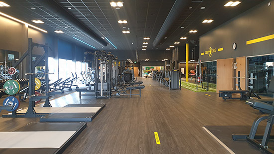 Nordic Wellness gym vid Elins Esplanad i Skövde
