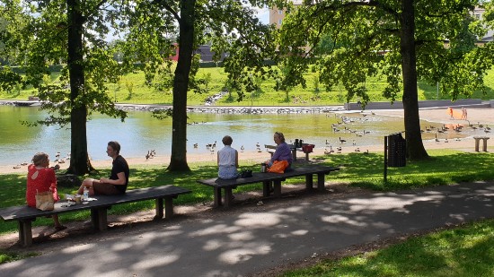 Boulognersjön i Skövde