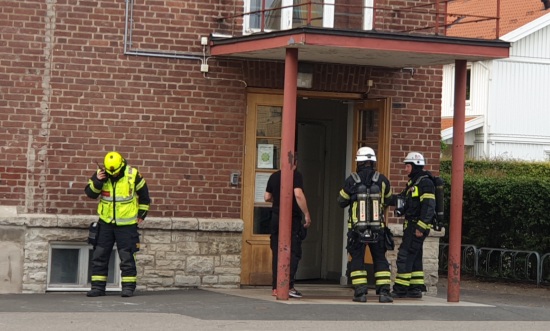 brandlarm, norrmalmskolan i skövde