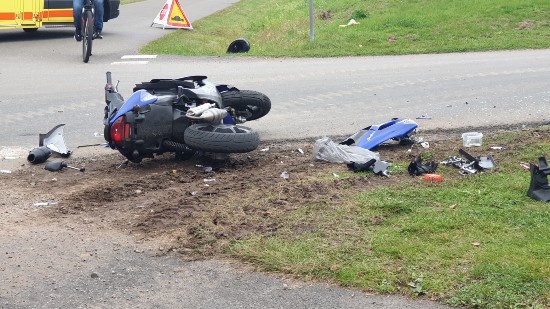 Mopedolycka vid Billingehov i Skövde