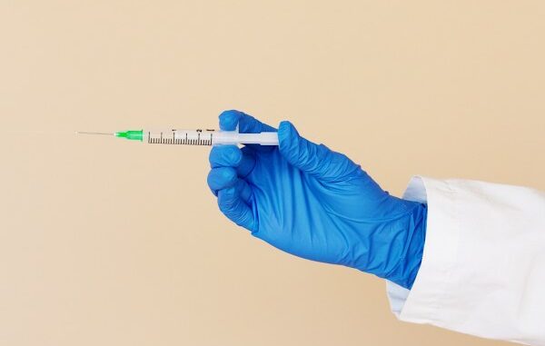 spruta sjukvård vaccin