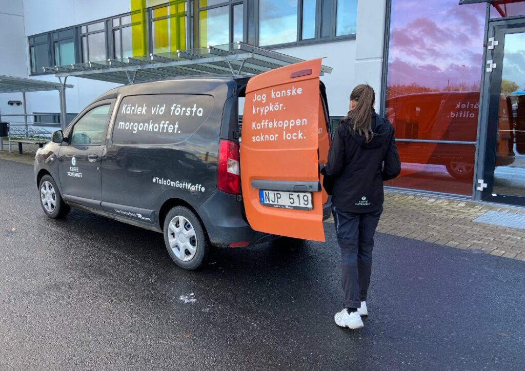 Kaffekompaniet levererar kaffe till företag i Science Park Skövde