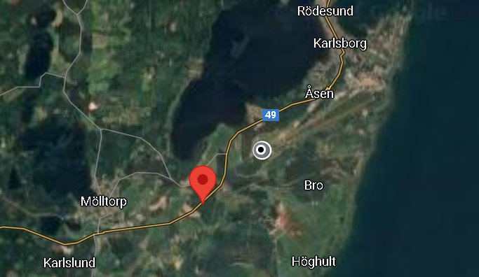 trafikolycka Karlsborgs kommun