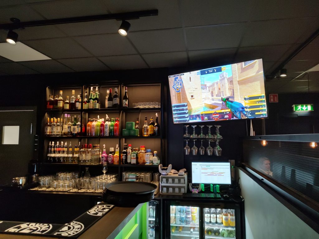 Baren hos Kappa Bar i Skövde