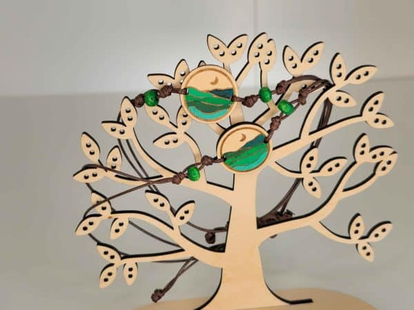 🍃 Armbånd av natur – elegant og bærekraftig 🌱 - Bilde 3
