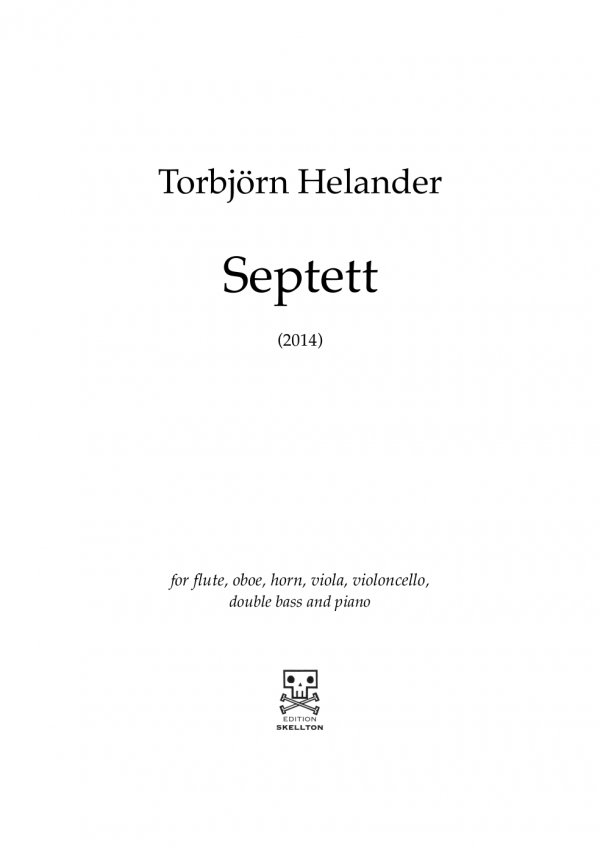 Helander, Torbjörn: Septett (2014)