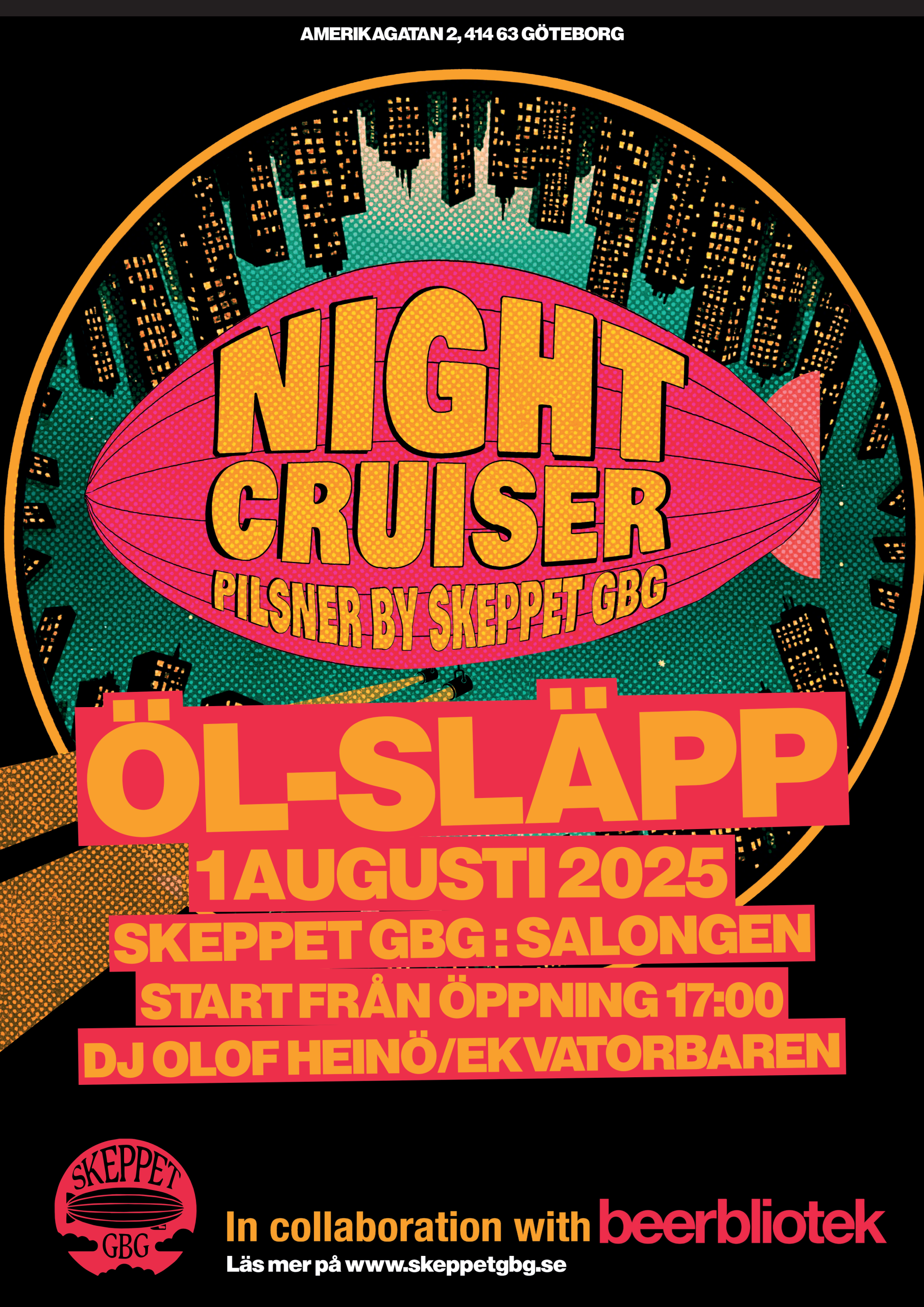Night Cruiser Affisch