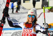 Der er Mikaela Shiffrin og så alle de andre Audi FIS Alpine Ski World Cup - Women's Super G Getty Images