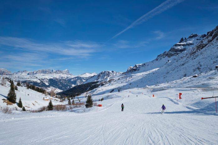 Ski resort in Dolomites, Italy f9photos