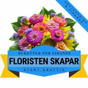 Låt floristen skapa en färgstark sommarbukett! Ett alternativ hos Florister i Sverige.