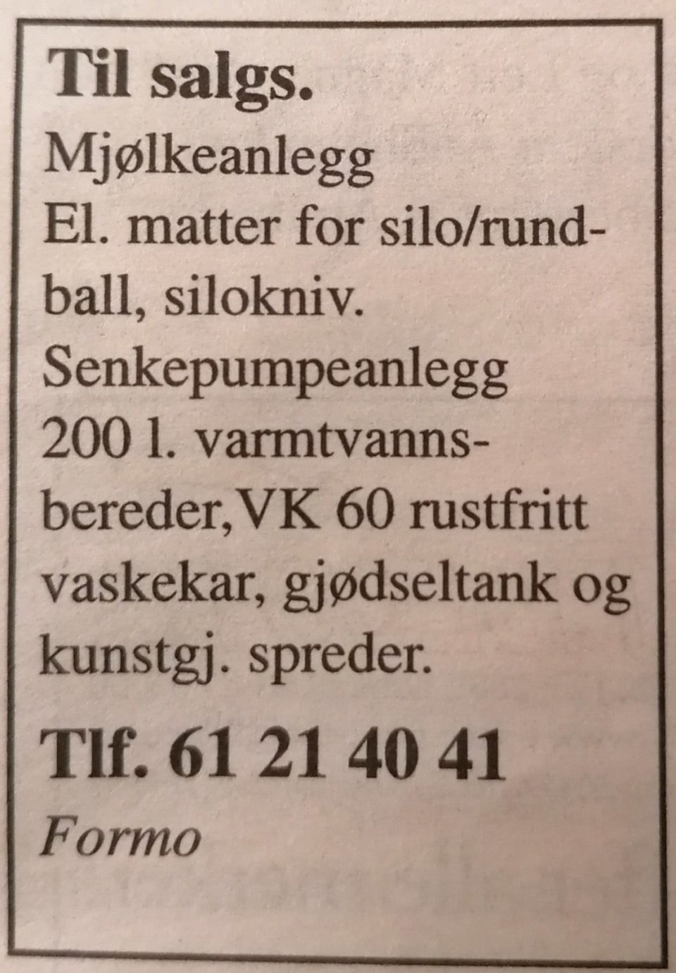 Annonse i Fjuken: 16 mai 2002