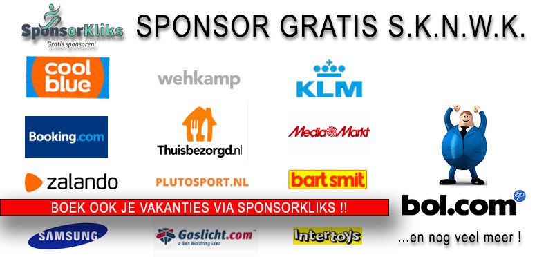 Banner Sponsorkliks met logo's