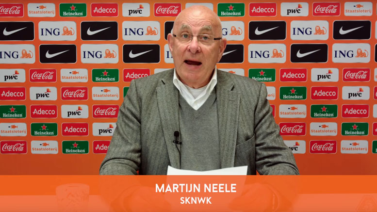 Martijn Neele vrijwilliger oranjeselectie KNVB
