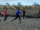 Strandtraining S.K.N.W.K. JO17-1 en JO17-2 van zaterdag 10 februari  2018 (90/163)