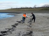 Strandtraining S.K.N.W.K. JO17-1 en JO17-2 van zaterdag 10 februari  2018 (93/163)