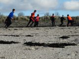 Strandtraining S.K.N.W.K. JO17-1 en JO17-2 van zaterdag 10 februari  2018 (96/163)