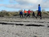 Strandtraining S.K.N.W.K. JO17-1 en JO17-2 van zaterdag 10 februari  2018 (98/163)