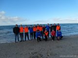 Strandtraining S.K.N.W.K. JO17-1 en JO17-2 van zaterdag 10 februari  2018 (140/163)