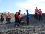 Strandtraining S.K.N.W.K. JO17-1 en JO17-2 van zaterdag 10 februari  2018 (149/163)