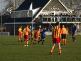 S.K.N.W.K. 1 - SC Stavenisse 1 (competitie) seizoen 2018-2019 (120/138)