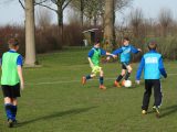 Gezamenlijke training S.K.N.W.K., JO11-1 en JO12-1 van zaterdag 2 maart 2019 (50/155)