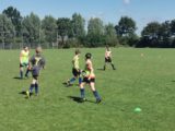 Laatste training S.K.N.W.K. JO11-1 van dit seizoen (41/110)