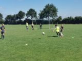 Laatste training S.K.N.W.K. JO11-1 van dit seizoen (61/110)